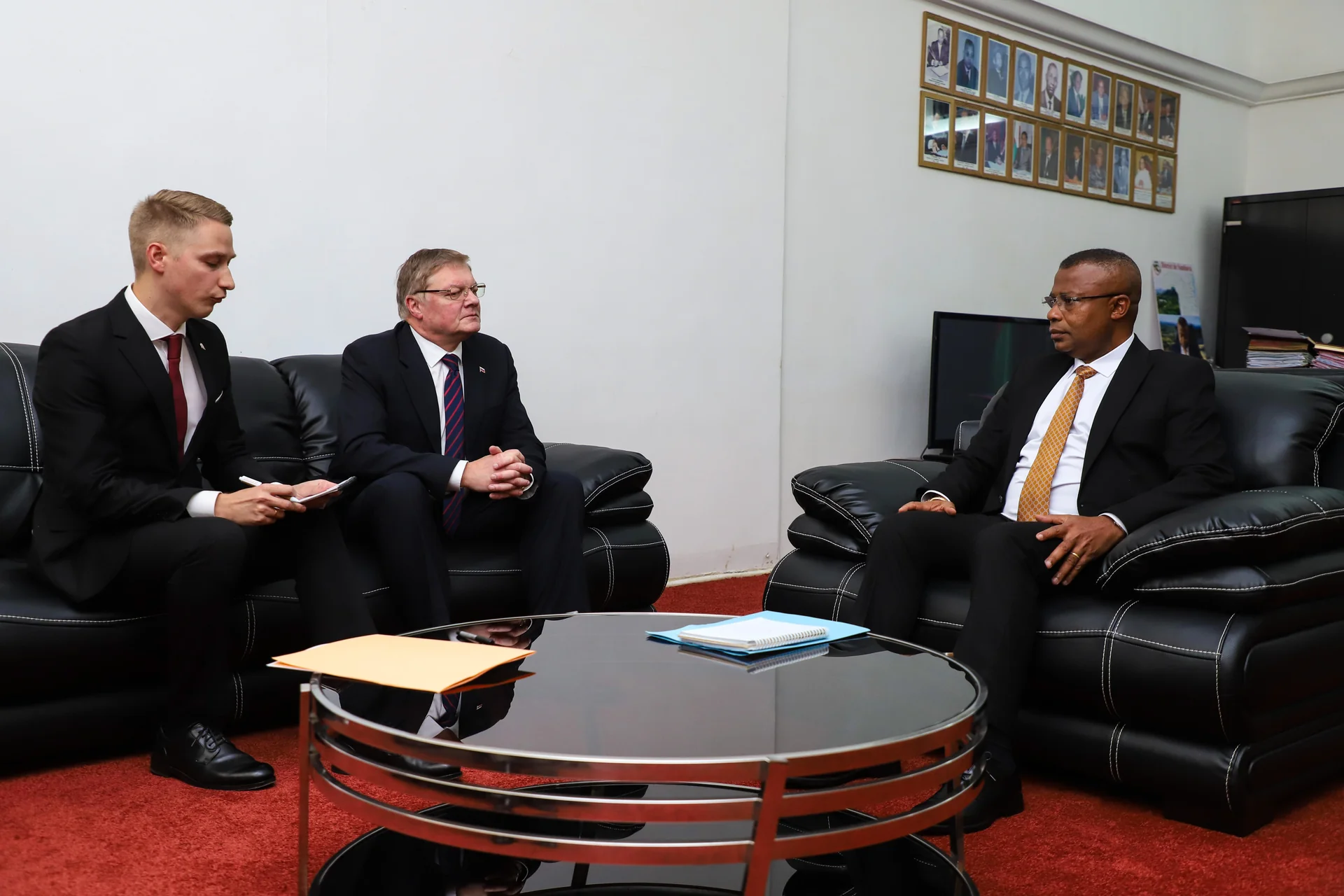 Visite de courtoisie de l'Ambassadeur de la Fédération de Russie